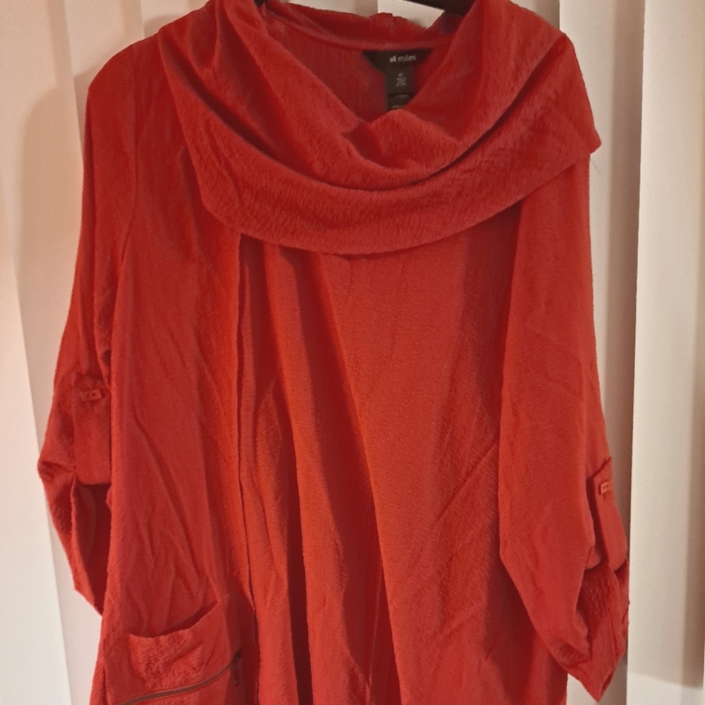 Red Shirt Dress